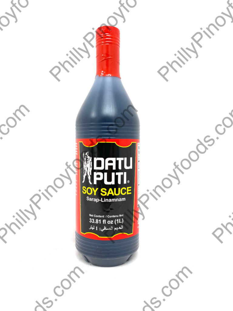 Datu Puti Soy Sauce 33.81 fl oz (1Liter) – Philly Pinoy