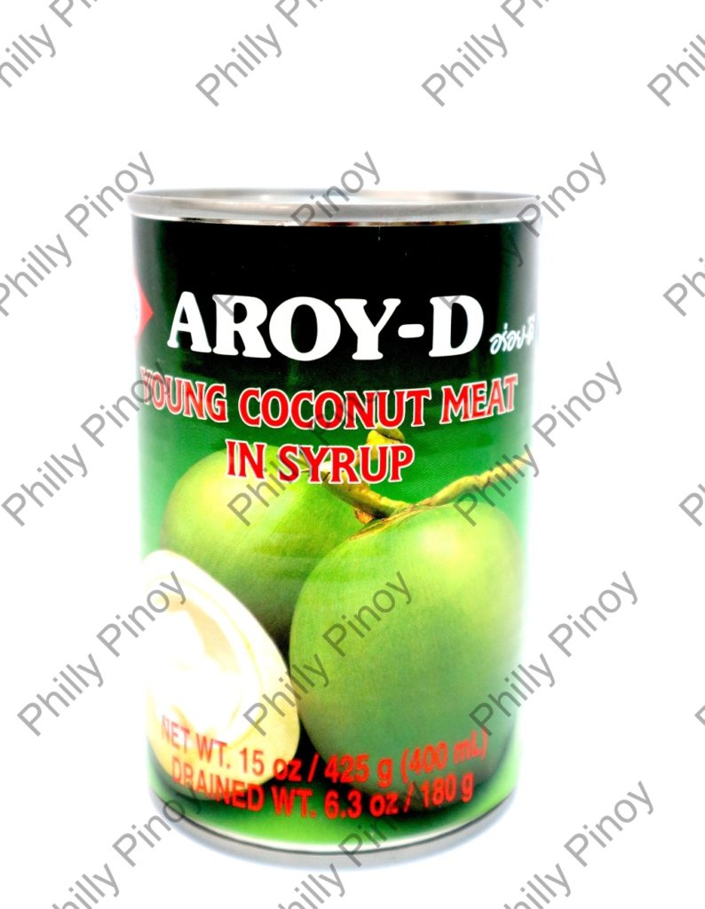 Aroy-D Young Coconut Meat in Syrup 15oz(425g) – Philly Pinoy